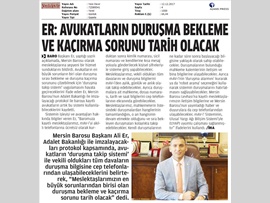 BASINDA BAROMUZ (Duruşma Bekleme ve Kaçırma Sorunu Tarih Oluyor)