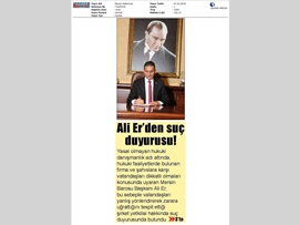 BASINDA BAROMUZ (Barodan Aracı Sigorta Şirketlerine Suç Duyurusu)