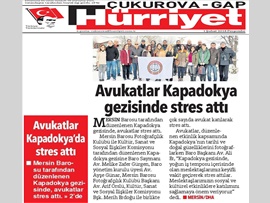 BASINDA BAROMUZ (Avukatlar Kapadokya'da Stres Attı)