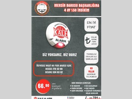 BAROMUZ,  ‘KALE ALARM VE GÜVENLİK SİSTEMLERİ’ FİRMASI İLE AVUKATLARIMIZA ÖZEL İNDİRİM SÖZLEŞMESİ İMZALADI