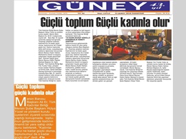 BASINDA BAROMUZ (Kadınlarımız Güçlü Olursa, Toplumumuz da Güçlü Olur)