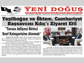 BASINDA BAROMUZ (Yeşilboğaz: "Tarsus Adliyesi 1. Sınıf Kategorisine Alınmalı")