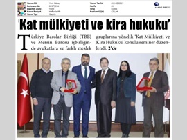 BASINDA BAROMUZ (Kat Mülkiyeti Semineri)