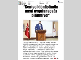 BASINDA BAROMUZ (Kat Mülkiyeti Semineri)