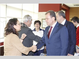 CHP MERSİN BÜYÜKŞEHİR BELEDİYE BAŞKAN ADAYI VAHAP SEÇER BAROMUZU ZİYARET ETTİ
