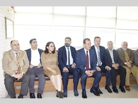 CHP MERSİN BÜYÜKŞEHİR BELEDİYE BAŞKAN ADAYI VAHAP SEÇER BAROMUZU ZİYARET ETTİ