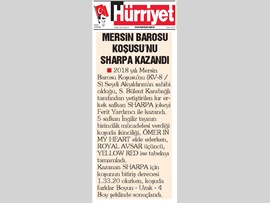BASINDA BAROMUZ (Mersin Barosu Koşusu'nu Saharpa Kazandı)
