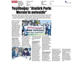 Mersin Barosu ve MERÇED, ATATÜRK Parkı'nı yutan davaya müdahale talebinde bulundu