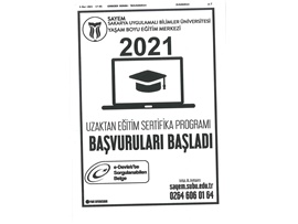 UZAKTAN EĞİTİM PROGRAMI