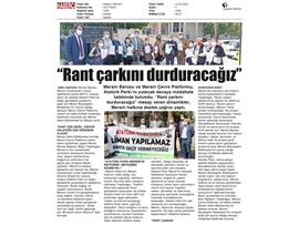 Mersin Barosu ve MERÇED, ATATÜRK Parkı'nı yutan davaya müdahale talebinde bulundu
