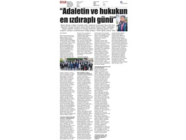 5 Nisan Avukatlar Günü Töreni