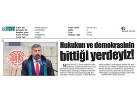5 Nisan Avukatlar Günü Töreni