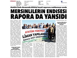 Başkanımız Yeşilboğaz; "Liman bilirkişi raporu mücadelemizi destekler nitelikte"