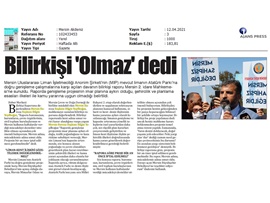 Başkanımız Yeşilboğaz; "Liman bilirkişi raporu mücadelemizi destekler nitelikte"