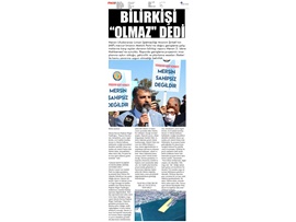 Başkanımız Yeşilboğaz; "Liman bilirkişi raporu mücadelemizi destekler nitelikte"