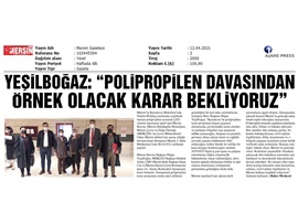 Baromuzun Liman ve Polipropilen Tesisi  mücadelesi