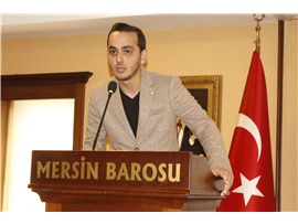 MERSİN BAROSU GENÇ AVUKATLAR MECLİSİMİZ İLK SEMİNERİNİ DÜZENLEDİ