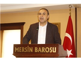 MERSİN BAROSU GENÇ AVUKATLAR MECLİSİMİZ İLK SEMİNERİNİ DÜZENLEDİ
