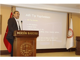 MERSİN BAROSU GENÇ AVUKATLAR MECLİSİMİZ İLK SEMİNERİNİ DÜZENLEDİ