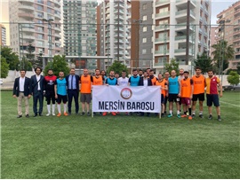 MERSİN BAROSU ATATÜRK KUPASI HALI SAHA FUTBOL TURNUVASI BAŞLADI