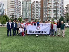 MERSİN BAROSU ATATÜRK KUPASI HALI SAHA FUTBOL TURNUVASI BAŞLADI