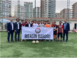 MERSİN BAROSU ATATÜRK KUPASI HALI SAHA FUTBOL TURNUVASI BAŞLADI