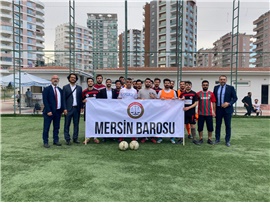 MERSİN BAROSU ATATÜRK KUPASI HALI SAHA FUTBOL TURNUVASI BAŞLADI