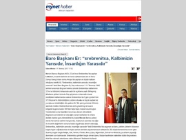 BASINDA BAROMUZ (Srebrenitsa Katliamı) 12/07/2017