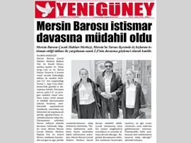 BASINDA BAROMUZ (ÇHM İstismar Davasına Müdahil Oldu)