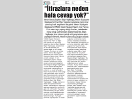 BASINDA BAROMUZ (Barodan İmar Planına Tepki)