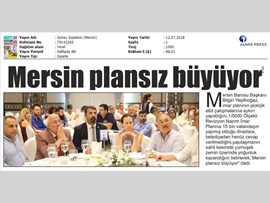 BASINDA BAROMUZ (Barodan İmar Planına Tepki)
