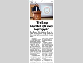 BASINDA BAROMUZ (Srebrestina Katliamı Kınama)