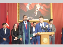 MERSİN BAROSU’NDA RUHSAT HEYECANI