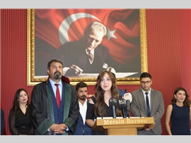 MERSİN BAROSU’NDA RUHSAT HEYECANI