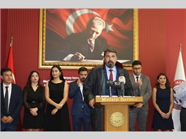 MERSİN BAROSU’NDA RUHSAT HEYECANI