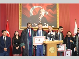 MERSİN BAROSU’NDA RUHSAT HEYECANI
