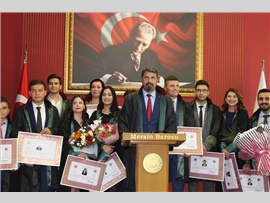 MERSİN BAROSU’NDA RUHSAT HEYECANI