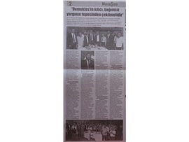 BASINDA BAROMUZ (Baromuz Adli Yıl Açılış Resepsiyonu Düzenledi)