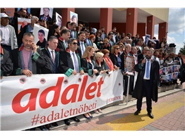 YEŞİLBOĞAZ: “YERYÜZÜ ADALETİN YÜZÜ OLUNCAYA DEK, ADALET NÖBETİNİ TUTACAĞIZ”