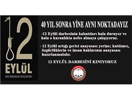 40 YIL SONRA YİNE AYNI NOKTADAYIZ