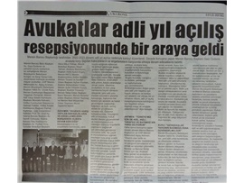 2022-2023 Adli Yıl Açılış Resepsiyonu