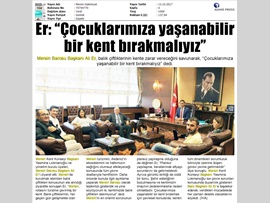 BASINDA BAROMUZ (Çocuklarımıza Yaşanabilir Bir Kent Bırakmalıyız) 12.10.2017