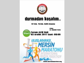 ULUSLARARASI MERSİN MARATONU