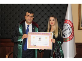 14 STAJYER AVUKATIMIZ CÜBBE GİYME HAYALİNE KAVUŞTU