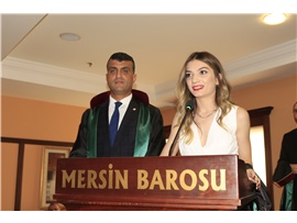 14 STAJYER AVUKATIMIZ CÜBBE GİYME HAYALİNE KAVUŞTU