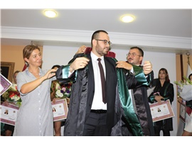 14 STAJYER AVUKATIMIZ CÜBBE GİYME HAYALİNE KAVUŞTU