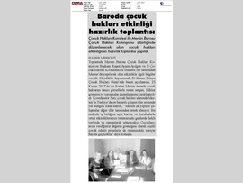 BASINDA BAROMUZ (Mersin Barosu'nda "Dünya Çocuk Hakları Günü" Etkinliğinin Hazırlık Toplantısı Yapıldı)
