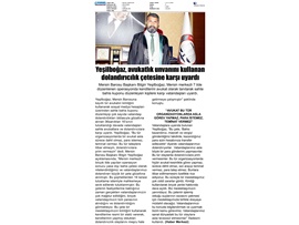 (BASINDA BAROMUZ)BAŞKANIMIZ YEŞİLBOĞAZ SAHTE AVUKATA KARŞI UYARDI