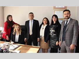 Başkanımız Genç Meslektaşlarımızın Ofis Açılışını Yaptı