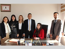 Başkanımız Genç Meslektaşlarımızın Ofis Açılışını Yaptı
